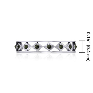 Silver Marcasite Ring SM118 - Jewelry